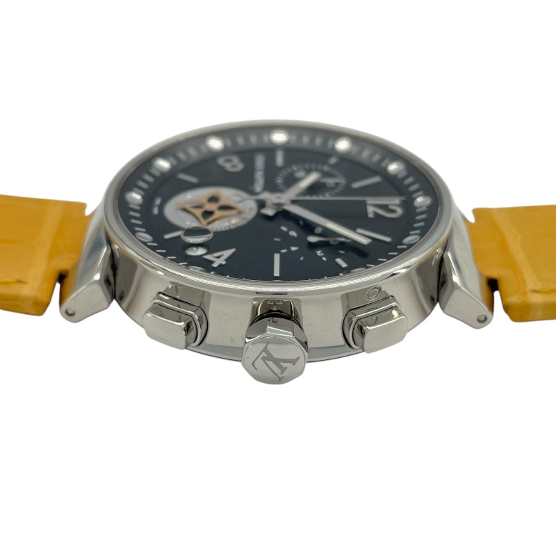 LOUIS VUITTON 腕時計　タンブールムーンスター　Q8D11 正規品 ルイヴィトンタンブール ムーンスターGM メンズ 腕時計 Q8D11