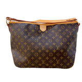 ルイ・ヴィトン LOUIS VUITTON ディライトフルPM M40352 ブラウン　ゴールド金具 モノグラム レディース トートバッグ