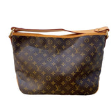 ルイ・ヴィトン LOUIS VUITTON ディライトフルPM M40352 ブラウン　ゴールド金具 モノグラム レディース トートバッグ