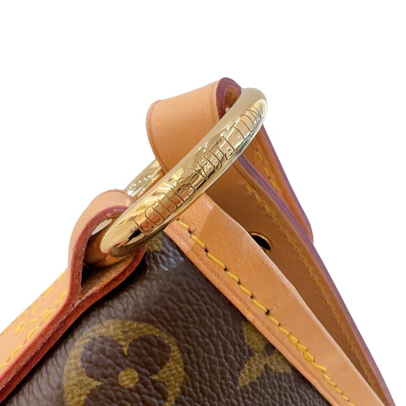 ルイ・ヴィトン LOUIS VUITTON ディライトフルPM M40352 ブラウン　ゴールド金具 モノグラム レディース トートバッグ