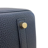 エルメス HERMES バーキン30 Z刻 ブラック/GD金具 トゴ レディース ハンドバッグ