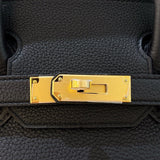 エルメス HERMES バーキン30 Z刻 ブラック/GD金具 トゴ レディース ハンドバッグ