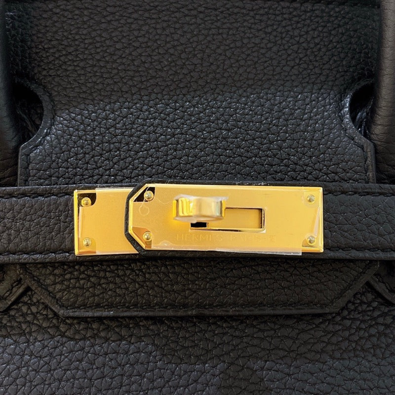 エルメス HERMES バーキン30 Z刻 ブラック/GD金具 トゴ レディース ハンドバッグ