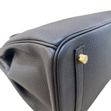 エルメス HERMES バーキン30 Z刻 ブラック/GD金具 トゴ レディース ハンドバッグ