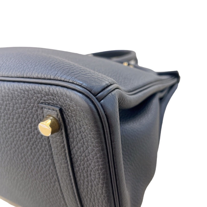 エルメス HERMES バーキン30 Z刻 ブラック/GD金具 トゴ レディース ハンドバッグ
