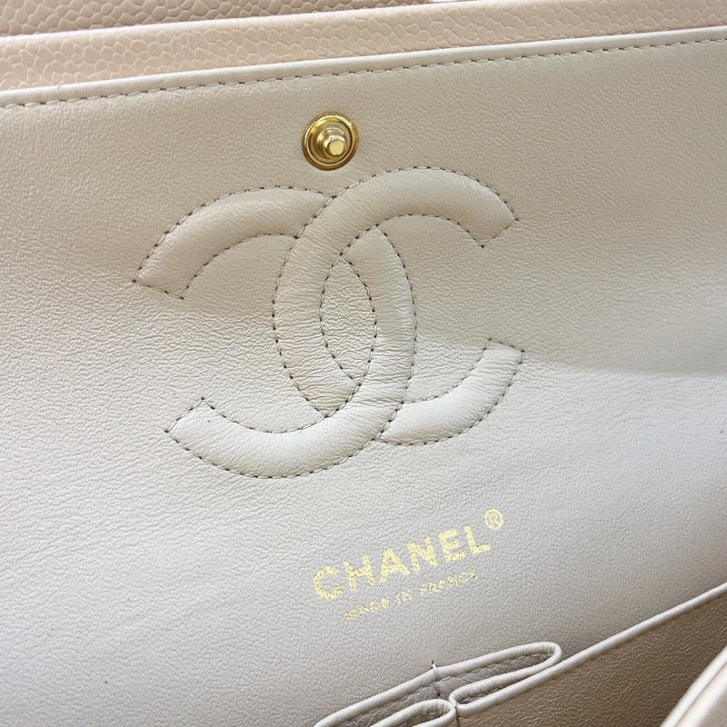 シャネル CHANEL マトラッセ25 A01112 ベージュ/GD金具 キャビアスキン レディース ショルダーバッグ |  中古ブランドリユースショップ OKURA(おお蔵)