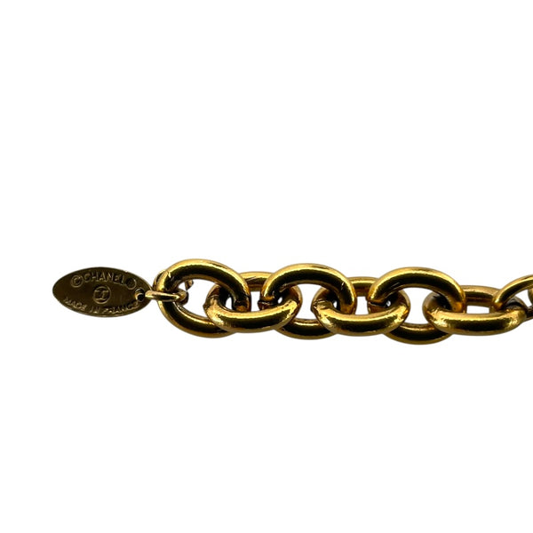 シャネル CHANEL ココマーク ラウンド ブレスレット ゴールド メタル/GD アクセサリー