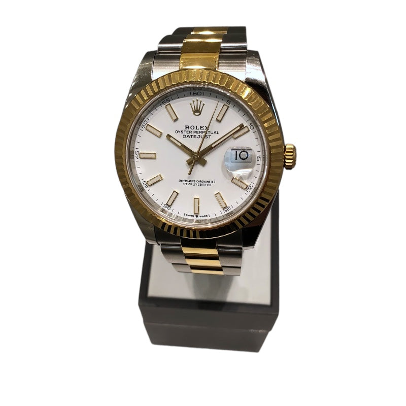 ロレックス ROLEX デイトジャスト41 126333 K18イエローゴールド SS メンズ 腕時計 | 中古ブランドリユースショップ  OKURA(おお蔵)
