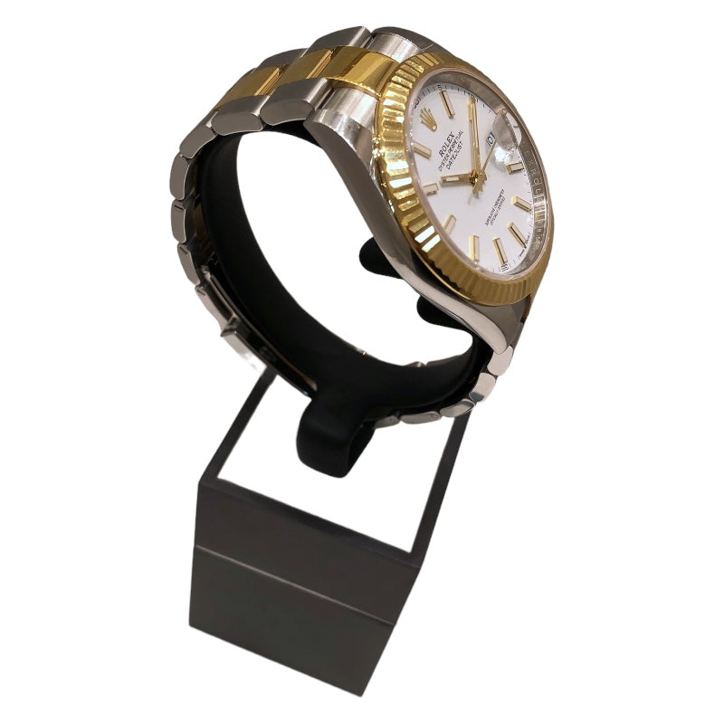ロレックス ROLEX デイトジャスト41 126333 K18イエローゴールド SS メンズ 腕時計