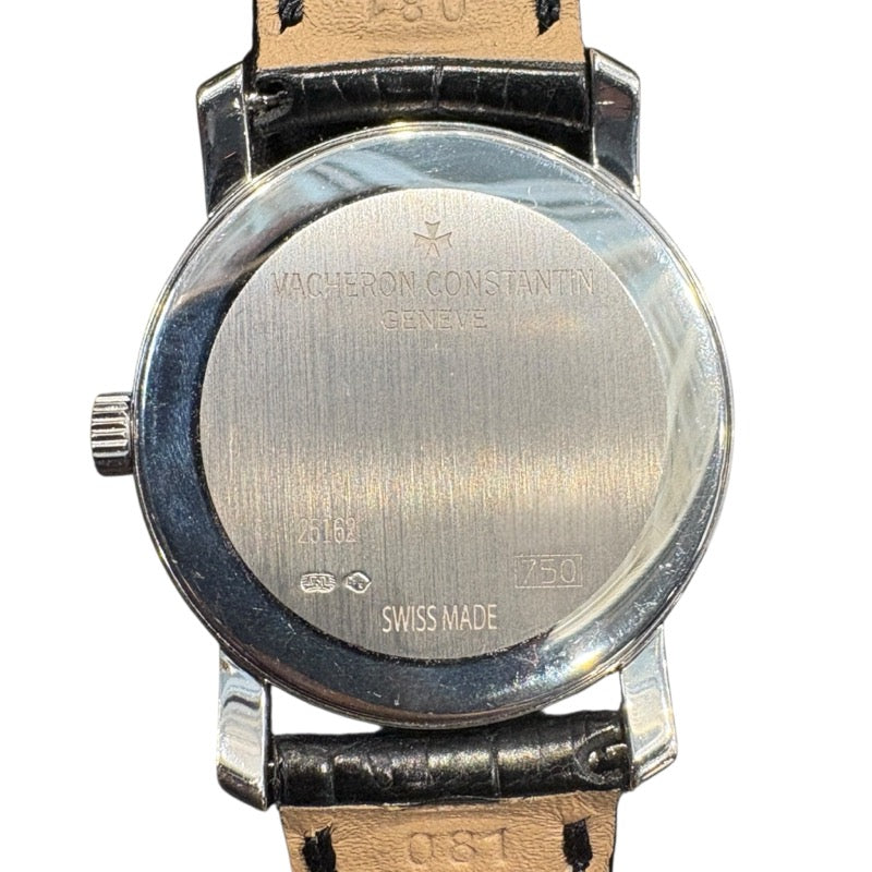 ヴァシュロン・コンスタンタン VACHERON CONSTANTIN パトリモニー 25162/000G K18ホワイトゴールド クオーツ レディース 腕時計