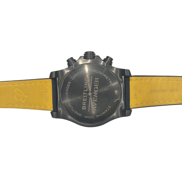 ブライトリング BREITLING チタン　アベンジャー　クロノグラフ 48 ナイト　ミッション V13375101C1X2 チタン 自動巻き メンズ 腕時計