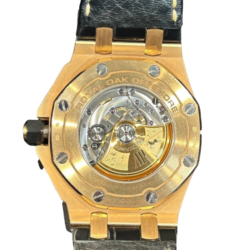 オーデマ・ピゲ AUDEMARS PIGUET ロイヤルオークオフショア 26470OR.OO.A002CR.01 K18YG/純正ベルト/純正尾錠 自動巻き メンズ 腕時計