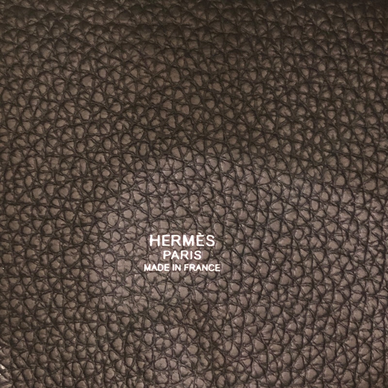 エルメス HERMES ピコタンロックPM B刻印 ブラック/SV金具 トリヨンクレマンス レディース ハンドバッグ