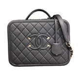 シャネル CHANEL CCフィリグリー A93344 ブラック/GDド金具 キャビアスキン レディース ショルダーバッグ