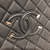 シャネル CHANEL CCフィリグリー A93344 ブラック/GDド金具 キャビアスキン レディース ショルダーバッグ