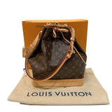 ルイ・ヴィトン LOUIS VUITTON ノエ M46976 ブラウン　ゴールド金具 モノグラム レディース ショルダーバッグ