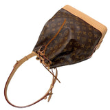 ルイ・ヴィトン LOUIS VUITTON ノエ M46976 ブラウン　ゴールド金具 モノグラム レディース ショルダーバッグ
