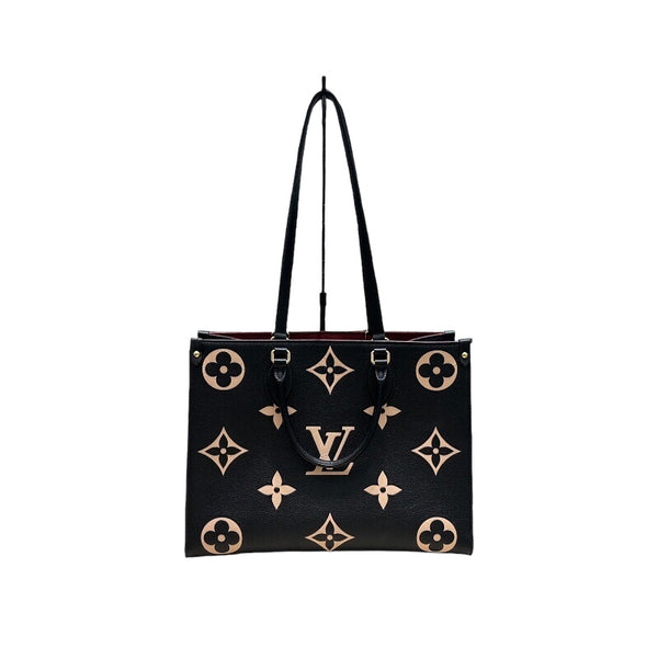 ルイ・ヴィトン LOUIS VUITTON オンザゴーMM　 M45495 バイカラー カーフレザ レディース ハンドバッグ