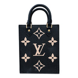 ルイ・ヴィトン LOUIS VUITTON プティット・サックプラ M81416 ブラック/ベージュ モノグラムアンプラント レディース ショルダーバッグ