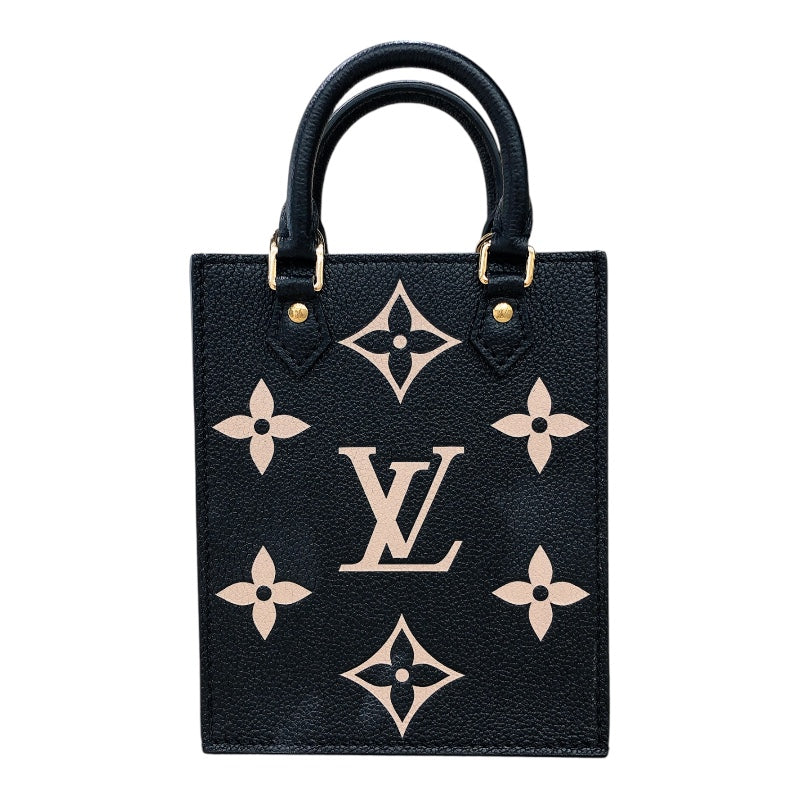 ルイ・ヴィトン LOUIS VUITTON プティット・サックプラ M81416 ブラック/ベージュ モノグラムアンプラント レディース シ |  中古ブランドリユースショップ OKURA(おお蔵)