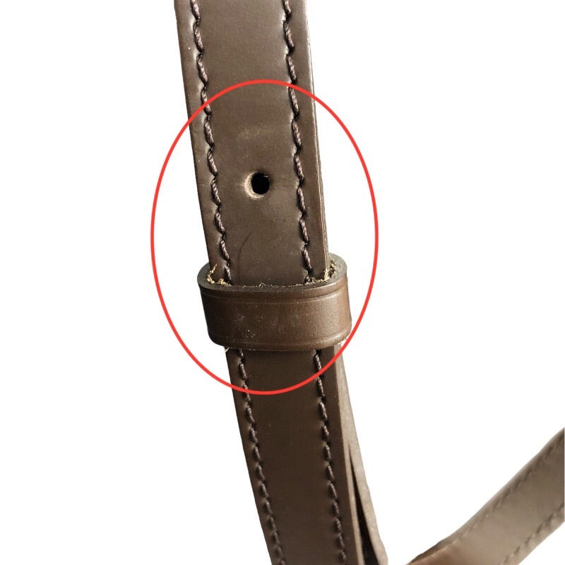 ルイ・ヴィトン LOUIS VUITTON イパネマPM N51294 ブラウン　ゴールド金具 ダミエキャンバス レディース ショルダーバッグ