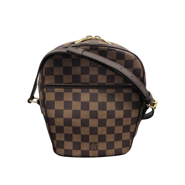 ルイ・ヴィトン LOUIS VUITTON イパネマPM N51294 ブラウン　ゴールド金具 ダミエキャンバス レディース ショルダーバッグ