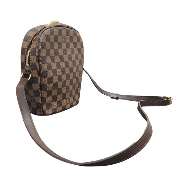 ルイ・ヴィトン LOUIS VUITTON イパネマPM N51294 ブラウン　ゴールド金具 ダミエキャンバス レディース ショルダーバッグ