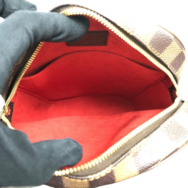 ルイ・ヴィトン LOUIS VUITTON イパネマPM N51294 ブラウン　ゴールド金具 ダミエキャンバス レディース ショルダーバッグ