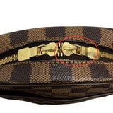 ルイ・ヴィトン LOUIS VUITTON イパネマPM N51294 ブラウン　ゴールド金具 ダミエキャンバス レディース ショルダーバッグ