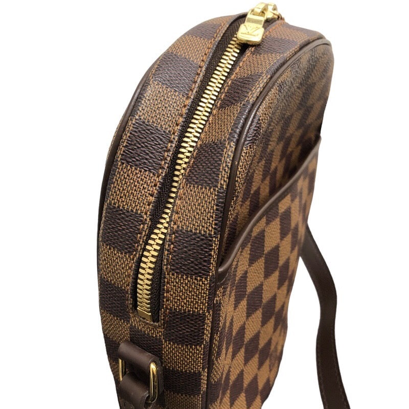 ルイ・ヴィトン LOUIS VUITTON イパネマPM N51294 ブラウン　ゴールド金具 ダミエキャンバス レディース ショルダーバッグ
