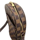 ルイ・ヴィトン LOUIS VUITTON イパネマPM N51294 ブラウン　ゴールド金具 ダミエキャンバス レディース ショルダーバッグ