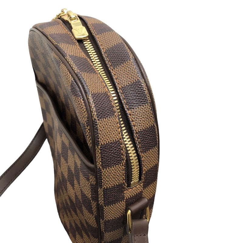 ルイ・ヴィトン LOUIS VUITTON イパネマPM N51294 ブラウン　ゴールド金具 ダミエキャンバス レディース ショルダーバッグ