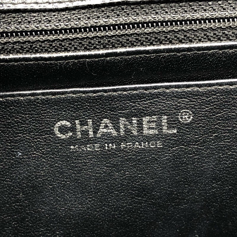 シャネル CHANEL マトラッセ30 A28600 11番台 ブラック　シルバー金具 キャビアスキン レディース ショルダーバッグ