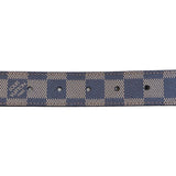ルイ・ヴィトン LOUIS VUITTON サンチュール・キャレ75cm N6803 ブラウン  ダミエ メンズ ベルト