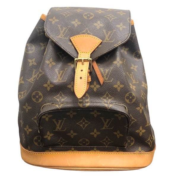 ルイ・ヴィトン LOUIS VUITTON ミニモンスリ M51137 モノグラム ゴールド金具 モノグラム レディース リュック・デイパック