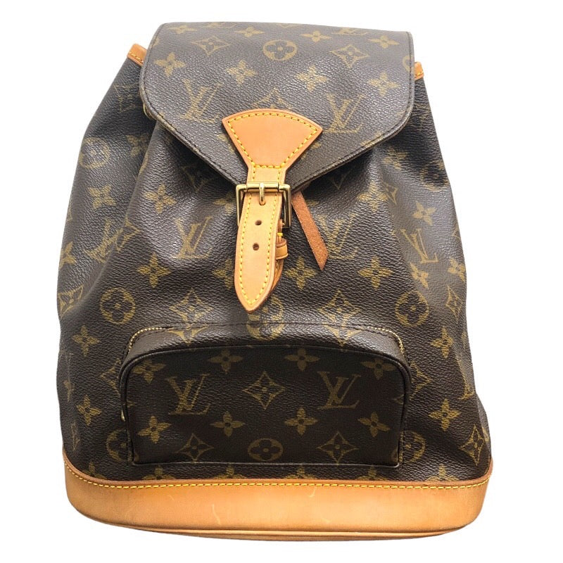 ルイ・ヴィトン LOUIS VUITTON ミニモンスリ M51137 モノグラム ゴールド金具 モノグラム レディース リュック・デイパック