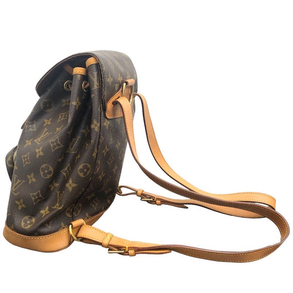 ルイ・ヴィトン LOUIS VUITTON ミニモンスリ M51137 モノグラム ゴールド金具 モノグラム レディース リュック・デイパック