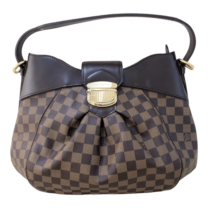 ルイ・ヴィトン LOUIS VUITTON システィナMM  N41540 ゴールド金具/ブラウン ダミエ レディース ショルダーバッグ