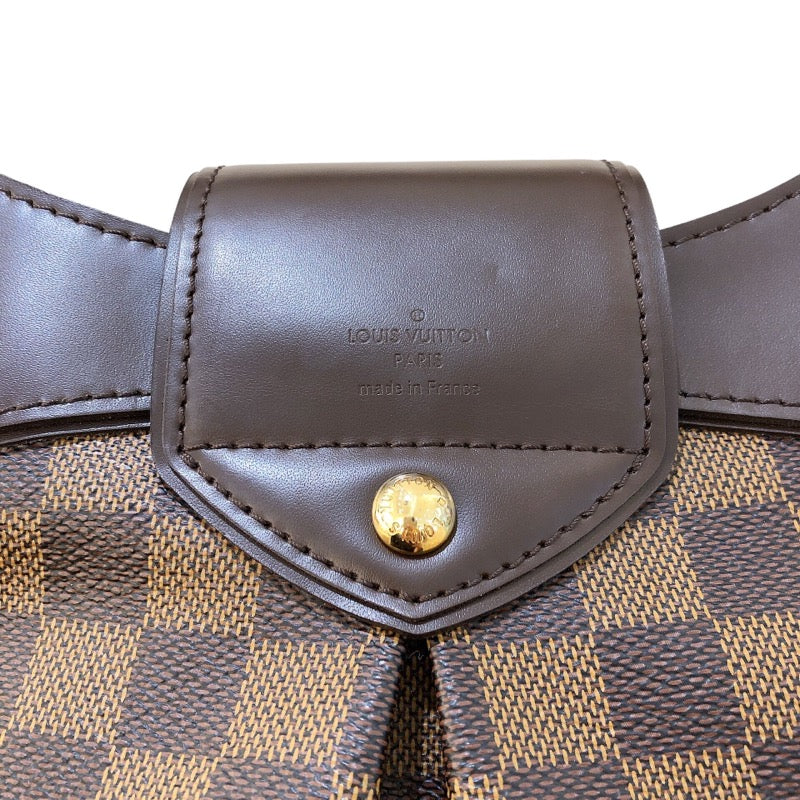 ルイ・ヴィトン LOUIS VUITTON システィナMM  N41540 ゴールド金具/ブラウン ダミエ レディース ショルダーバッグ