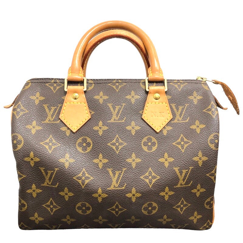 ルイ・ヴィトン LOUIS VUITTON スピーディ25 M41528 ブラウン モノグラムキャンバス レディース ハンドバッグ