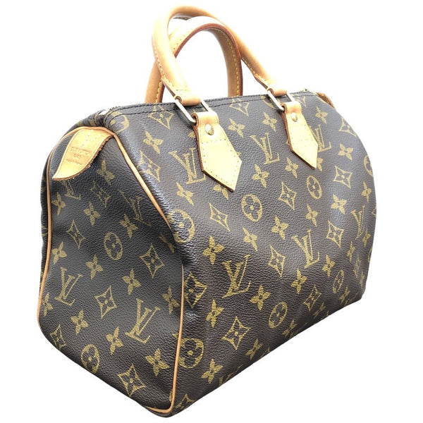 ルイ・ヴィトン LOUIS VUITTON スピーディ25 M41528 ブラウン モノグラムキャンバス レディース ハンドバッグ