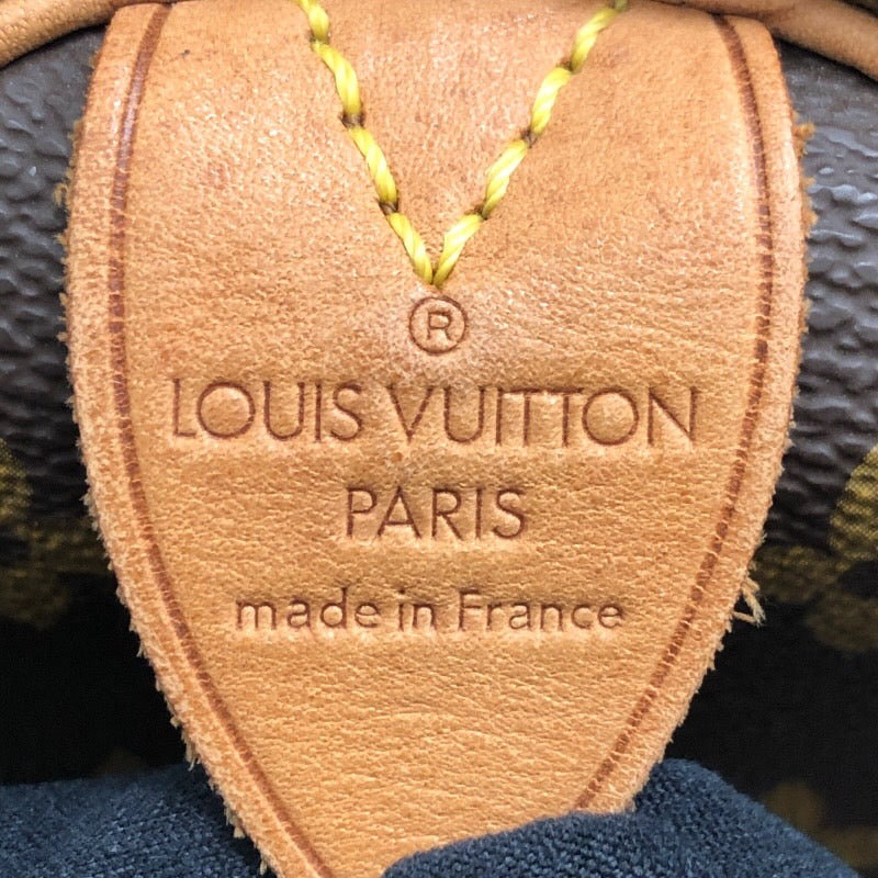 ルイ・ヴィトン LOUIS VUITTON スピーディ25 M41528 ブラウン モノグラムキャンバス レディース ハンドバッグ