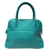 エルメス HERMES ボリード31 D刻印 ヴェールヴェロン ゴールド金具 トリヨンクレマンス レディース ショルダーバッグ