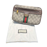 グッチ GUCCI ベルトバッグ 574796 PVC/レザー レディース ウエストバッグ