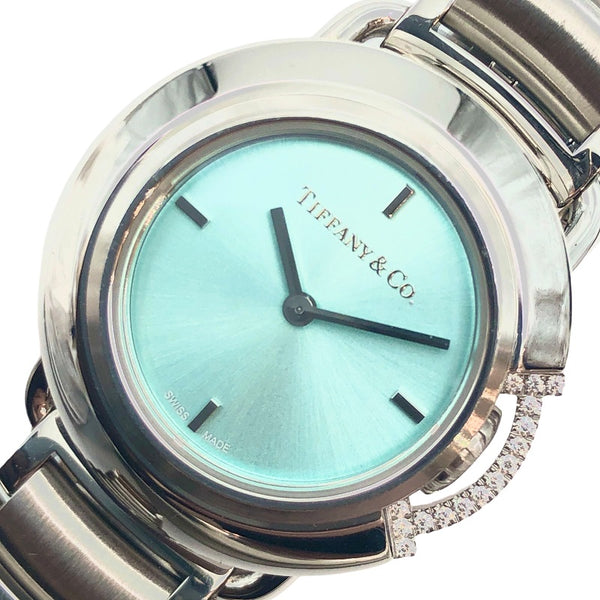 ティファニー TIFFANY＆CO ティファニーT 500本限定 6877409 シルバー SS レディース 腕時計 | 中古ブランドリユースショップ  OKURA(おお蔵)