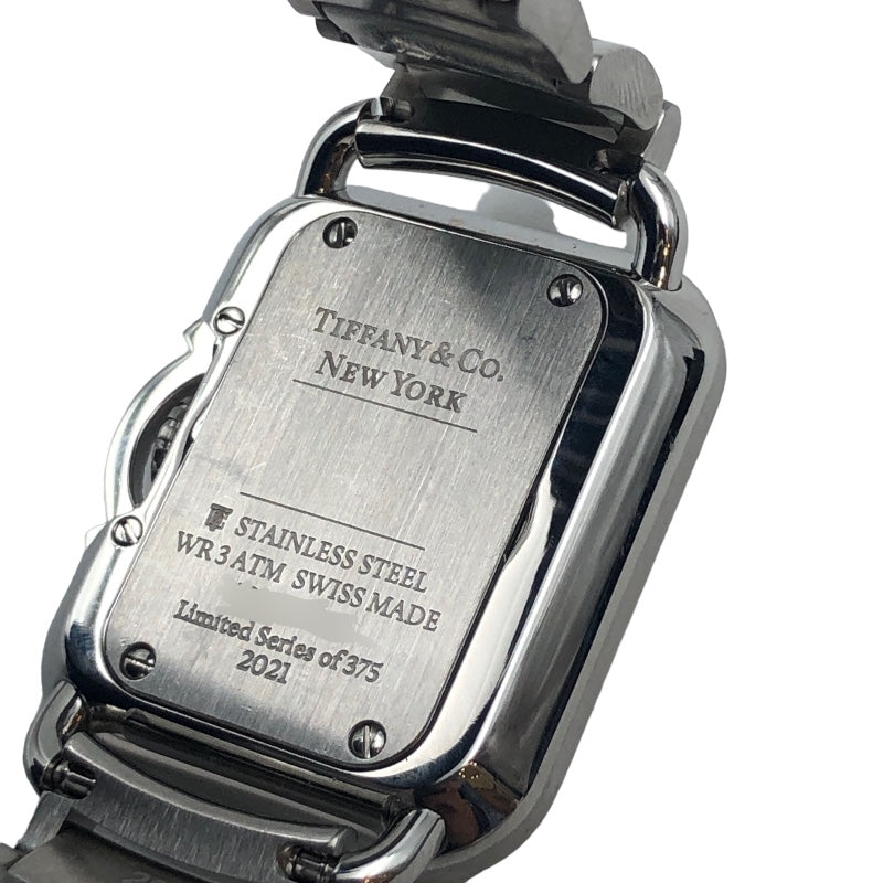 ティファニー TIFFANY＆CO ティファニーT レクタングル ホワイトシェル 375本限定 69546161 SS レディース 腕時計 |  中古ブランドリユースショップ OKURA(おお蔵)