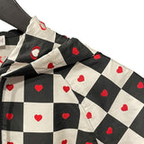 クリスチャン・ディオール Christian Dior D-CHESS フーデッドワンピース 157R40A2732 ブラック ポリエステル レディース ワンピース