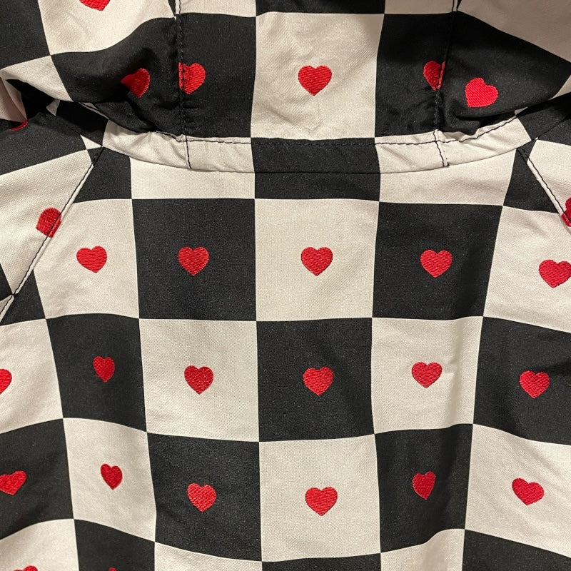 クリスチャン・ディオール Christian Dior D-CHESS フーデッドワンピース 157R40A2732 ブラック ポリエステル レディース ワンピース