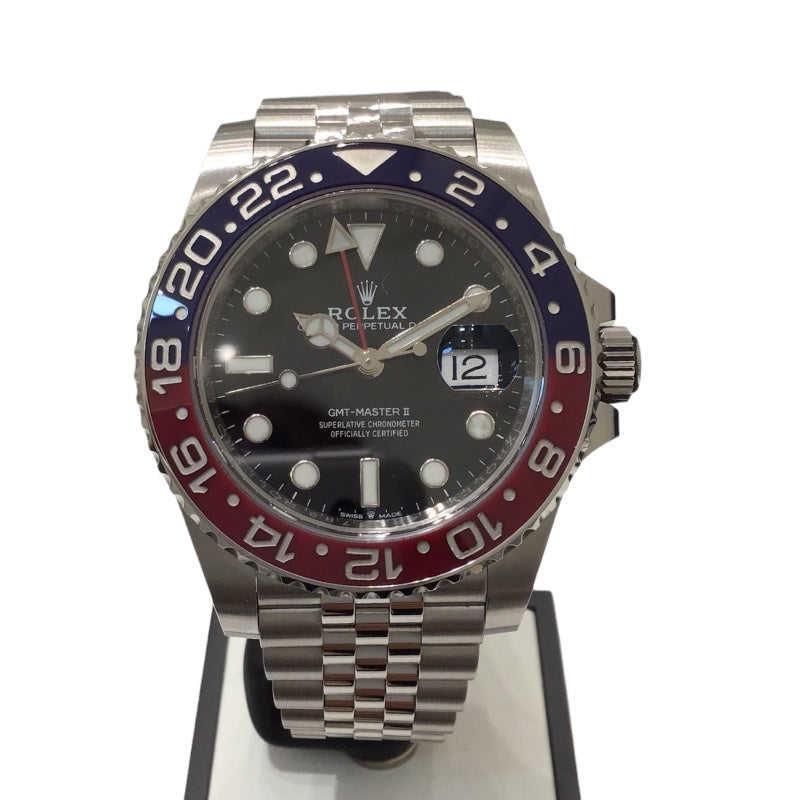 ロレックス ROLEX GMTマスター2 126710BLRO シルバー SS 自動巻き メンズ 腕時計 | 中古ブランドリユースショップ  OKURA(おお蔵)