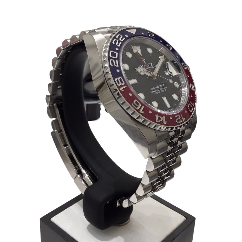 ロレックス ROLEX GMTマスター2 126710BLRO シルバー SS 自動巻き メンズ 腕時計 | 中古ブランドリユースショップ  OKURA(おお蔵)